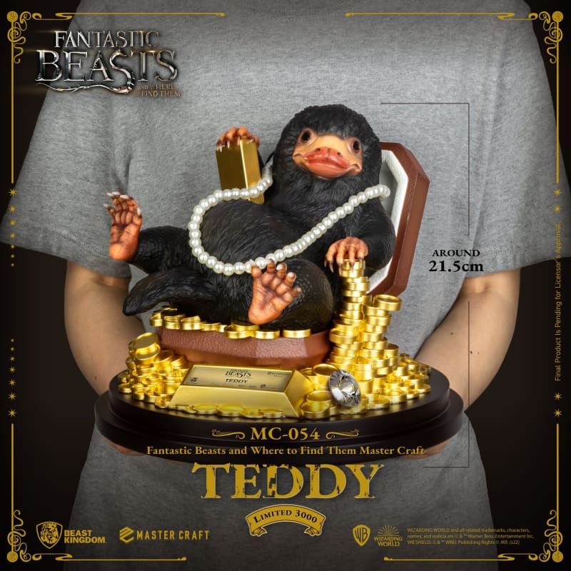 Beast Kingdom Mc-054 Warner Bros Fantastic Beasts And Where To Find Them Teddy 1:4 Scale Master