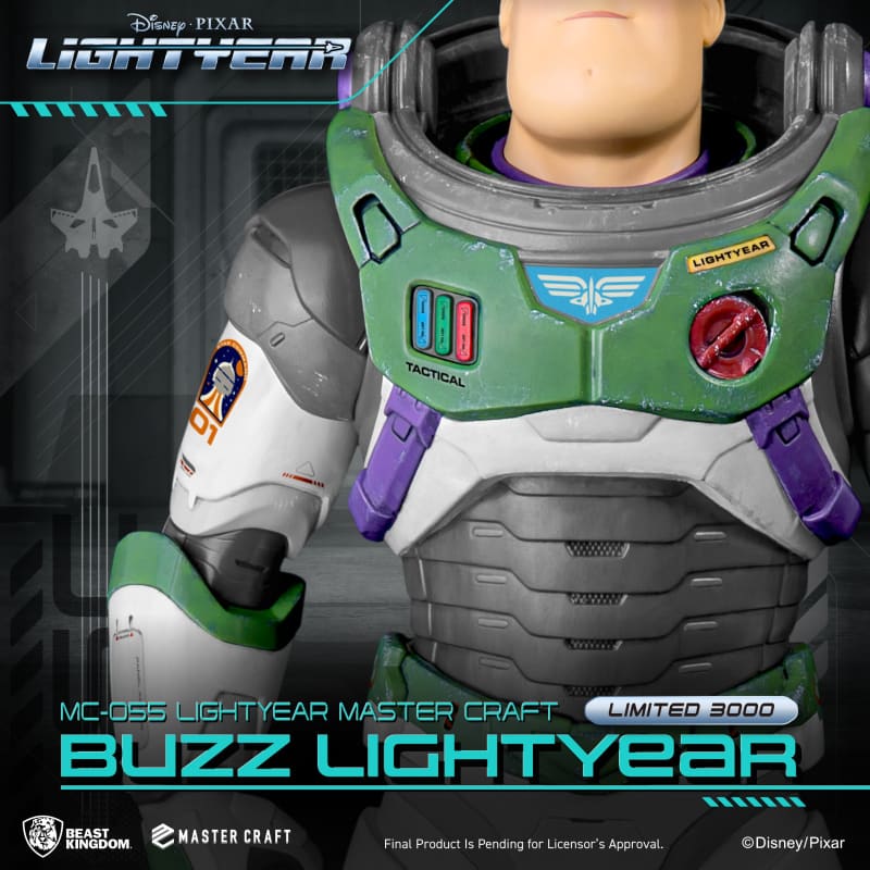 Beast Kingdom Mc-055 Disney Pixar Toy Story: Buzz Lightyear 1:4 Scale Master Craft Figure Statue Mc