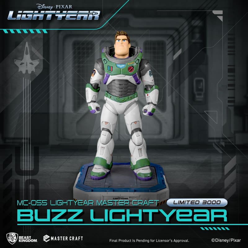 Beast Kingdom Mc-055 Disney Pixar Toy Story: Buzz Lightyear 1:4 Scale Master Craft Figure Statue Mc