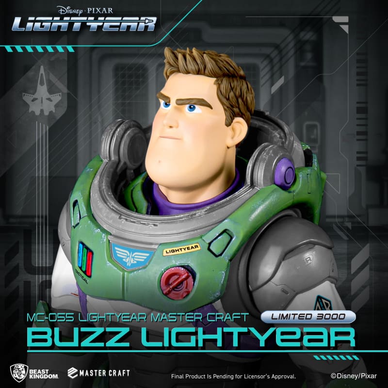 Beast Kingdom Mc-055 Disney Pixar Toy Story: Buzz Lightyear 1:4 Scale Master Craft Figure Statue Mc
