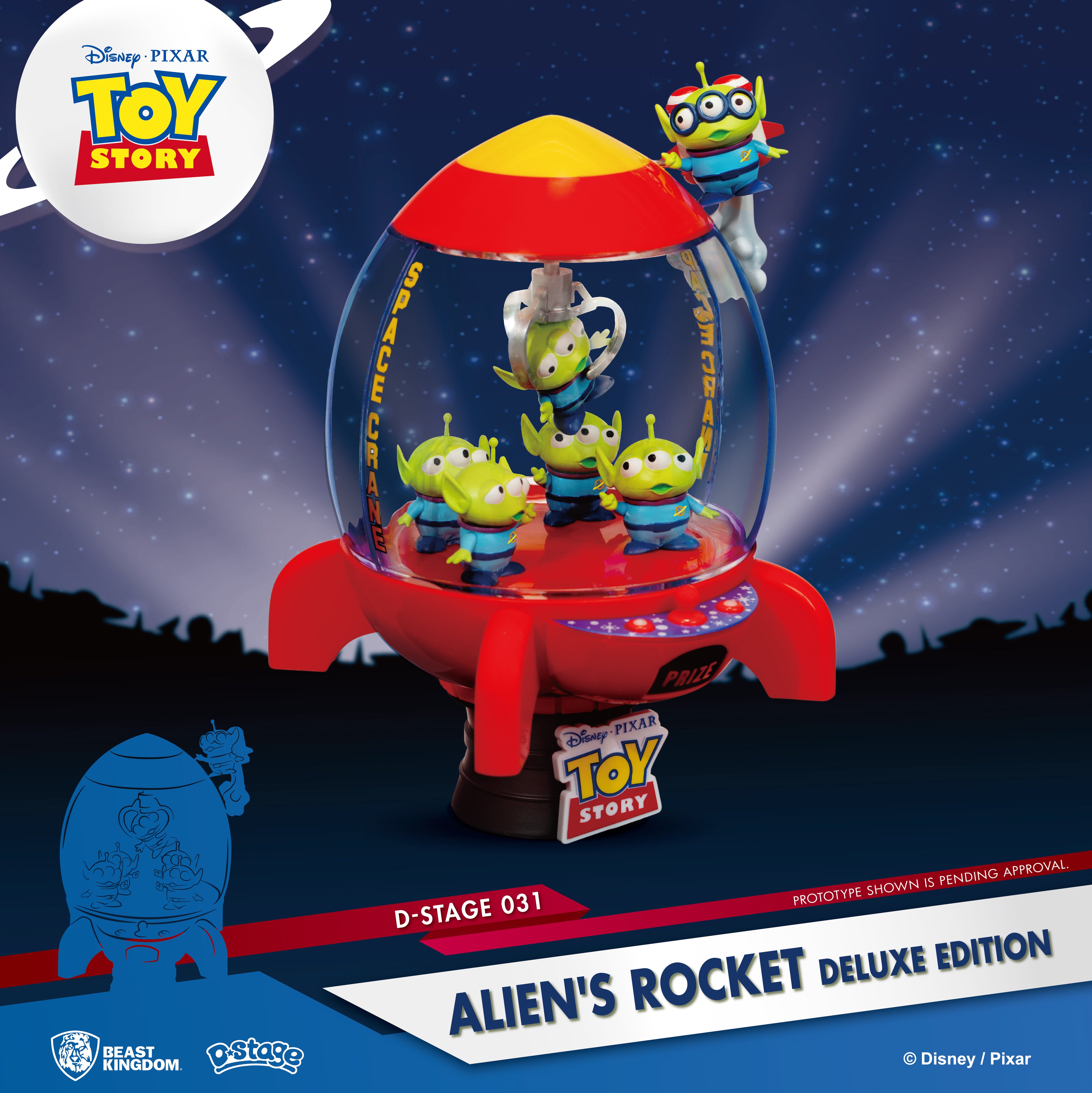 Beast Kingdom DS-031DX-Alien'S Rocket Deluxe Edition (RE)