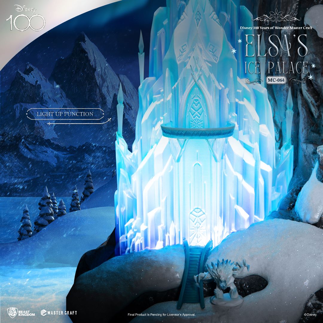 Beast Kingdom MC-064 Disney 100 Years of Wonder Master Craft Elsa's Ice Palace