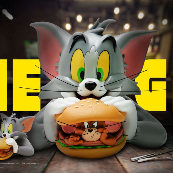 Soap Studio CA178 Tom and Jerry: Mega Burger Bust Figure Statue