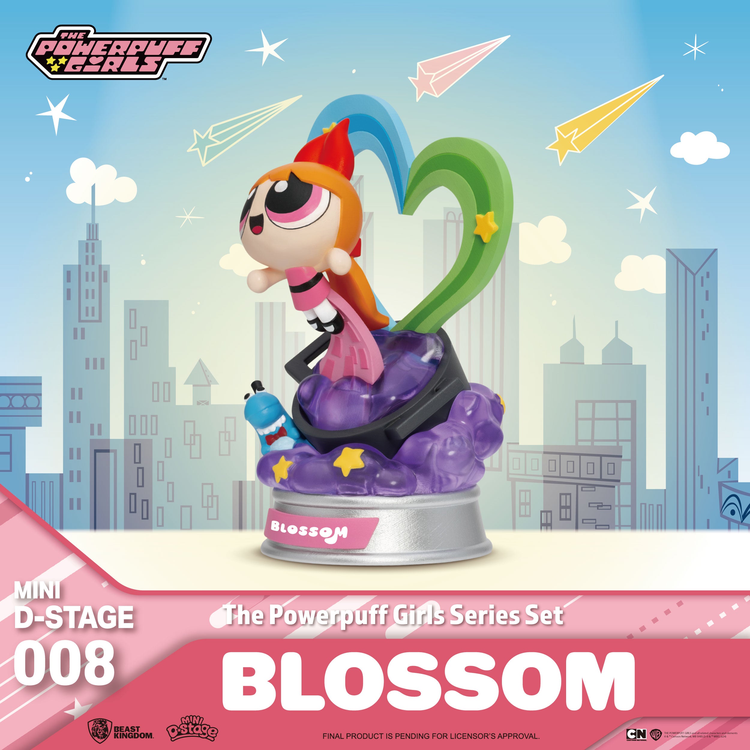 Beast Kingdom MDS-008-The Powerpuff Girls Series-Blind Box Set(6 PCS)