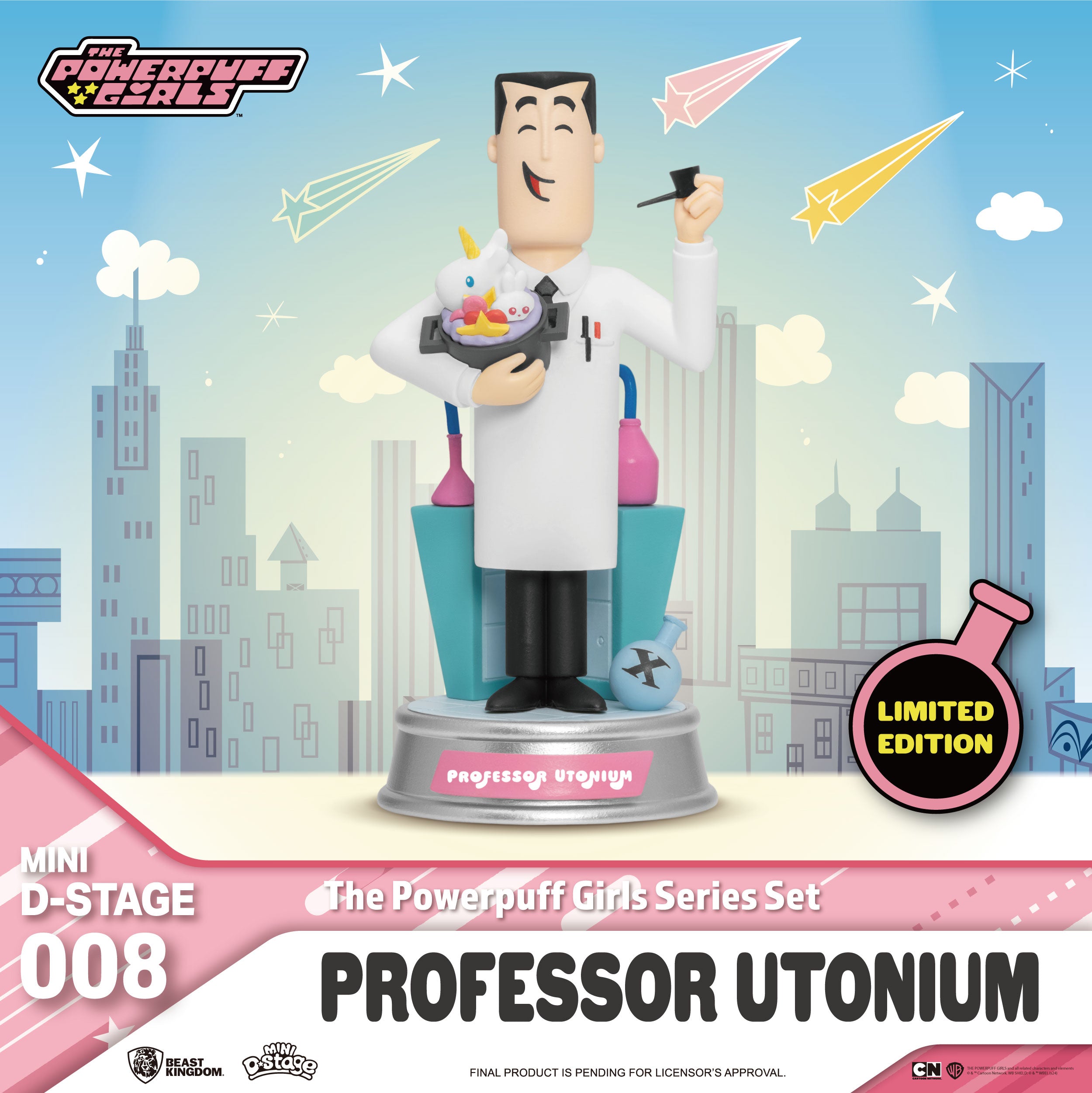 Beast Kingdom MDS-008-The Powerpuff Girls Series-Blind Box Set(6 PCS)