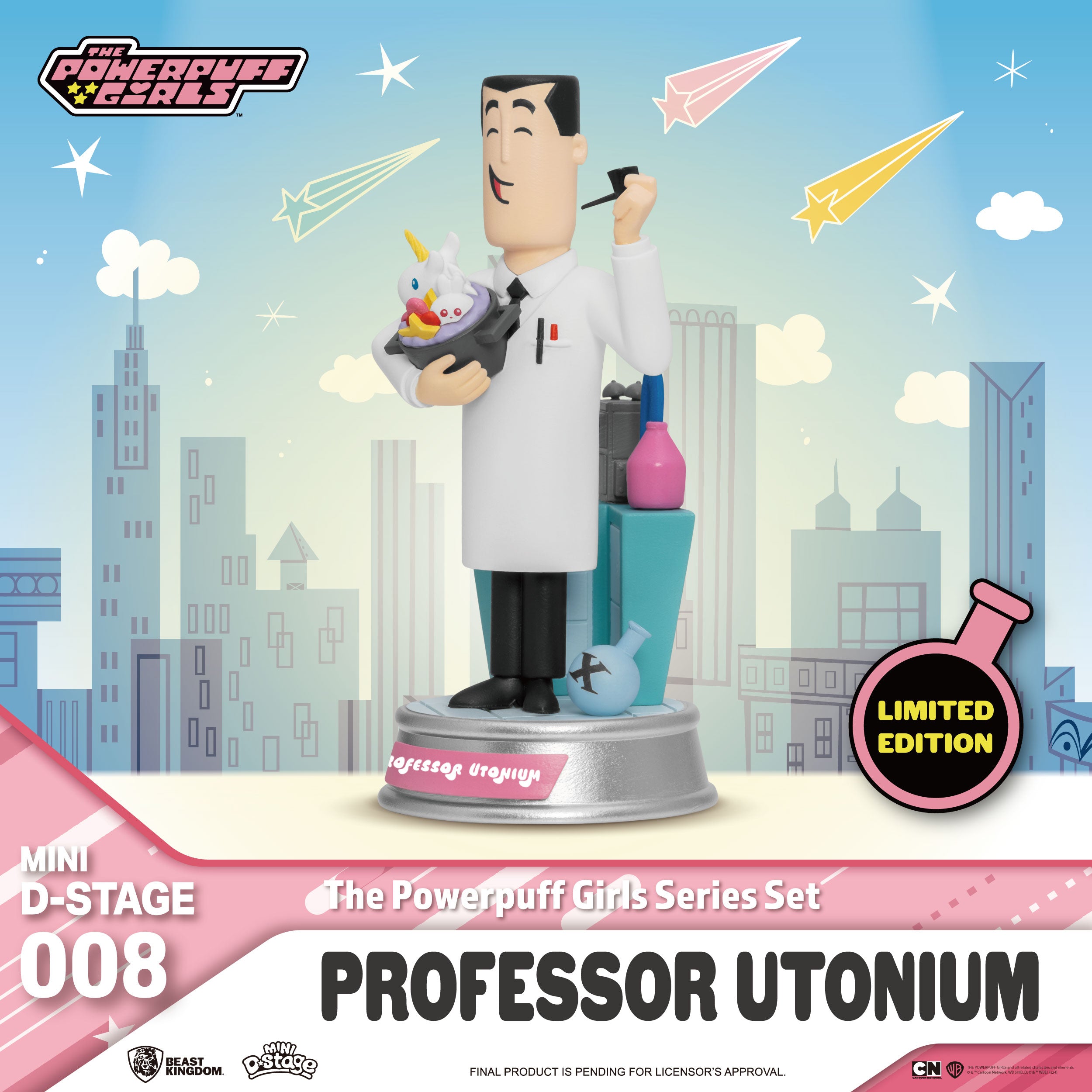 Beast Kingdom MDS-008-The Powerpuff Girls Series-Blind Box Set(6 PCS)