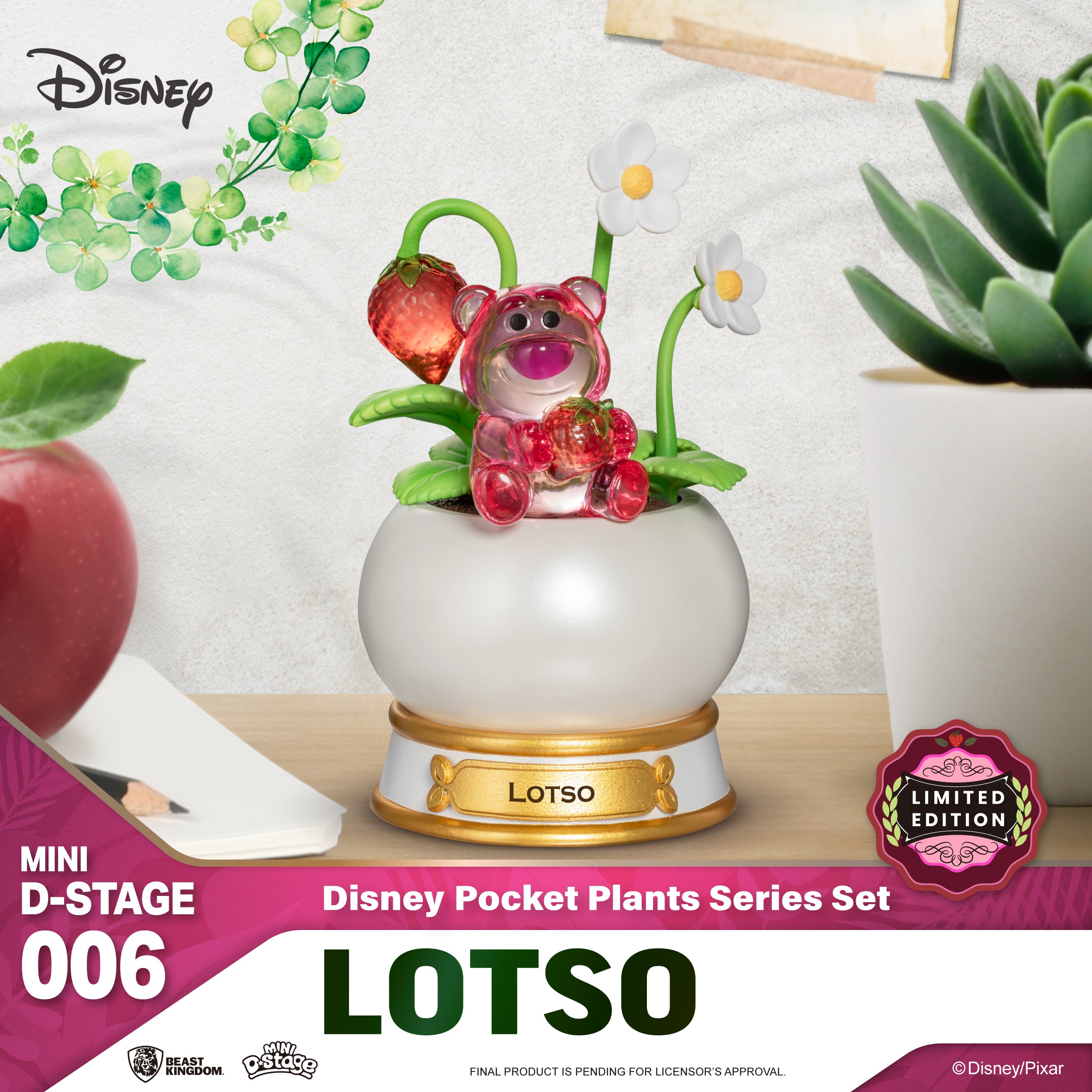 Beast Kingdom MDS-006-Disney Pocket Plants Series-Blind Box Set (6 PCS)