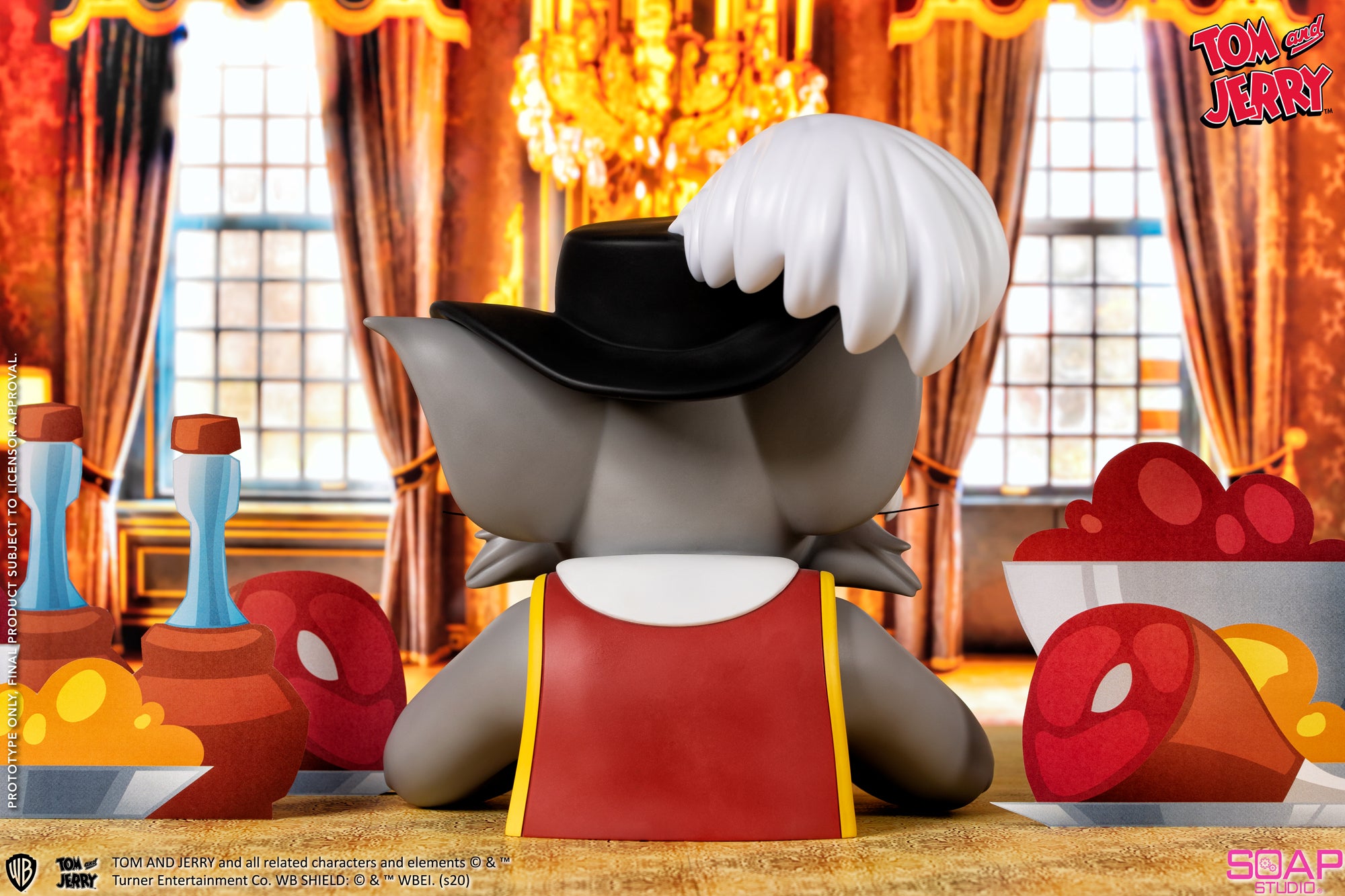 Soap Studio CA109 Tom and Jerry: Musketeers Vinyl Bust Figure Statue