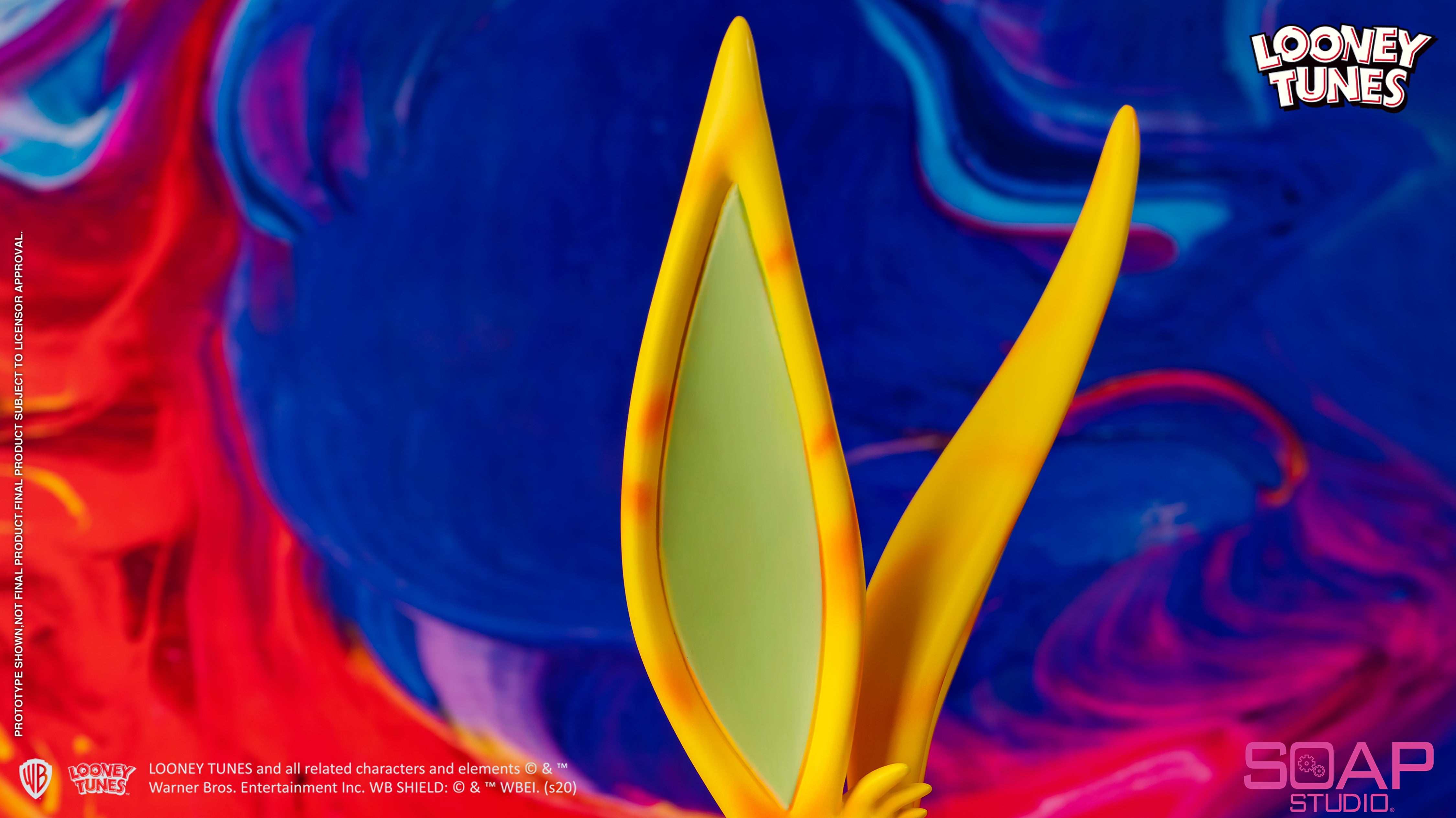 Soap Studio CA105P Looney Tunes - Bugs Bunny Tophat Bust (Pop-Art)