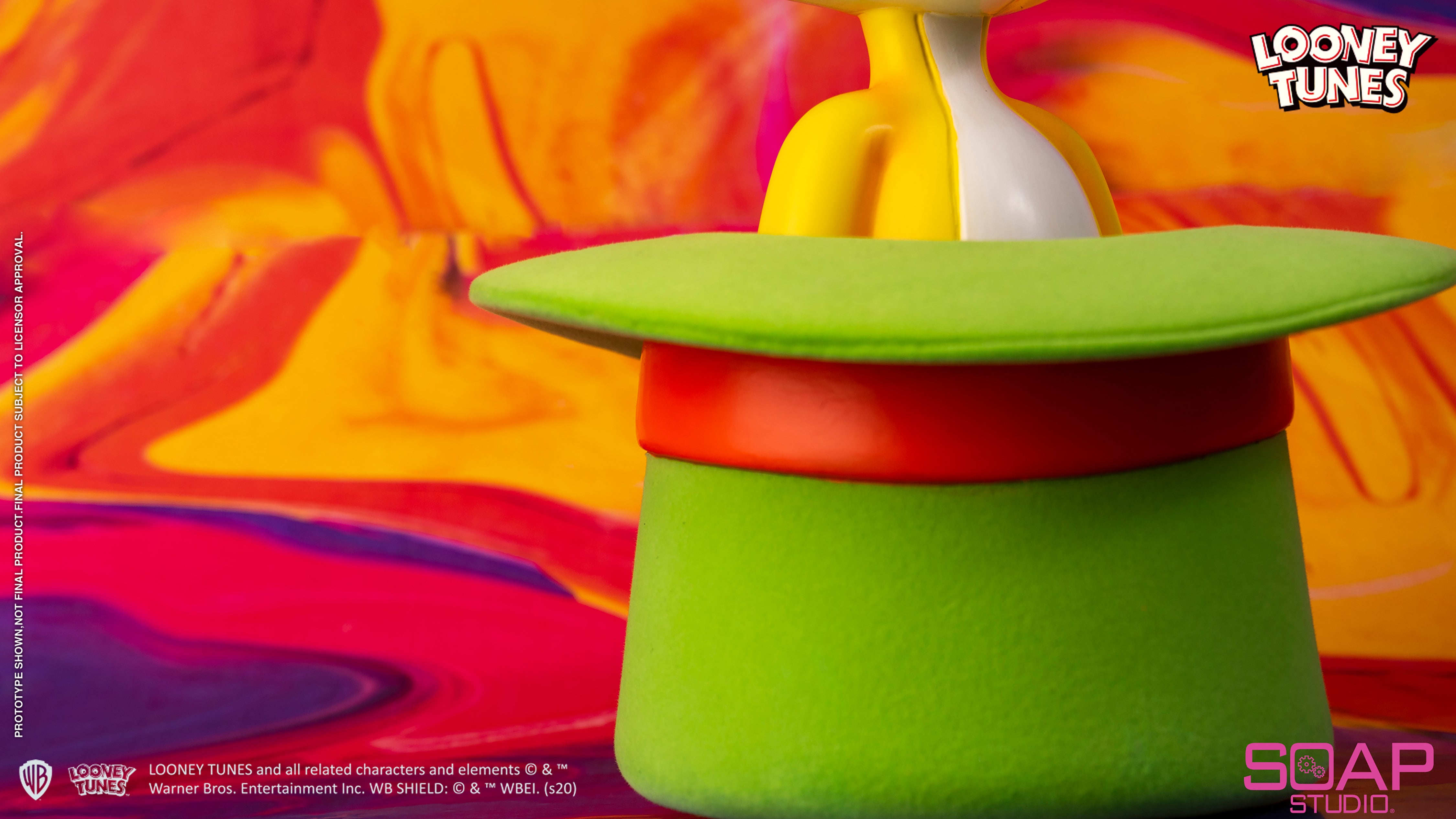 Soap Studio CA105P Looney Tunes - Bugs Bunny Tophat Bust (Pop-Art)