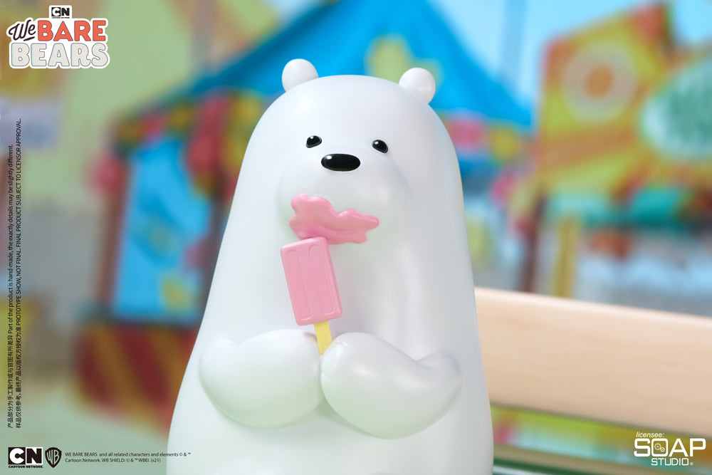 Soap Studio CA171 We Bare Bears: Ice Cream Lovers Ice Bear Ver. Figure Statue