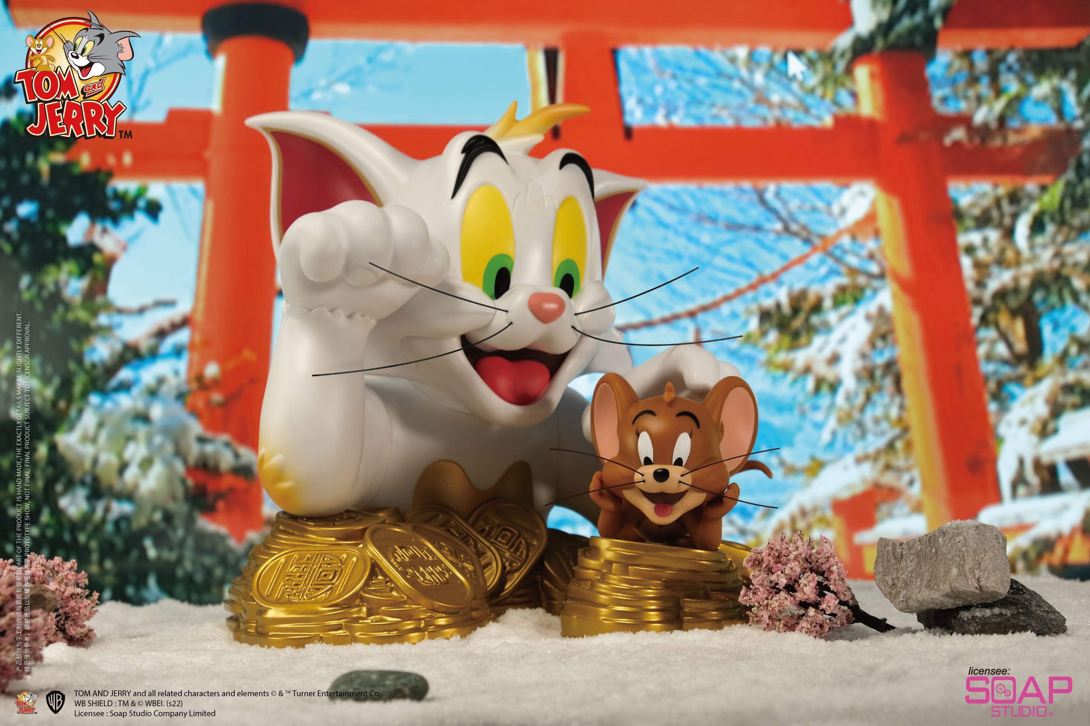 Soap Studio CA266 Tom and Jerry - Maneki-Neko Bust (Traditional Ver.)