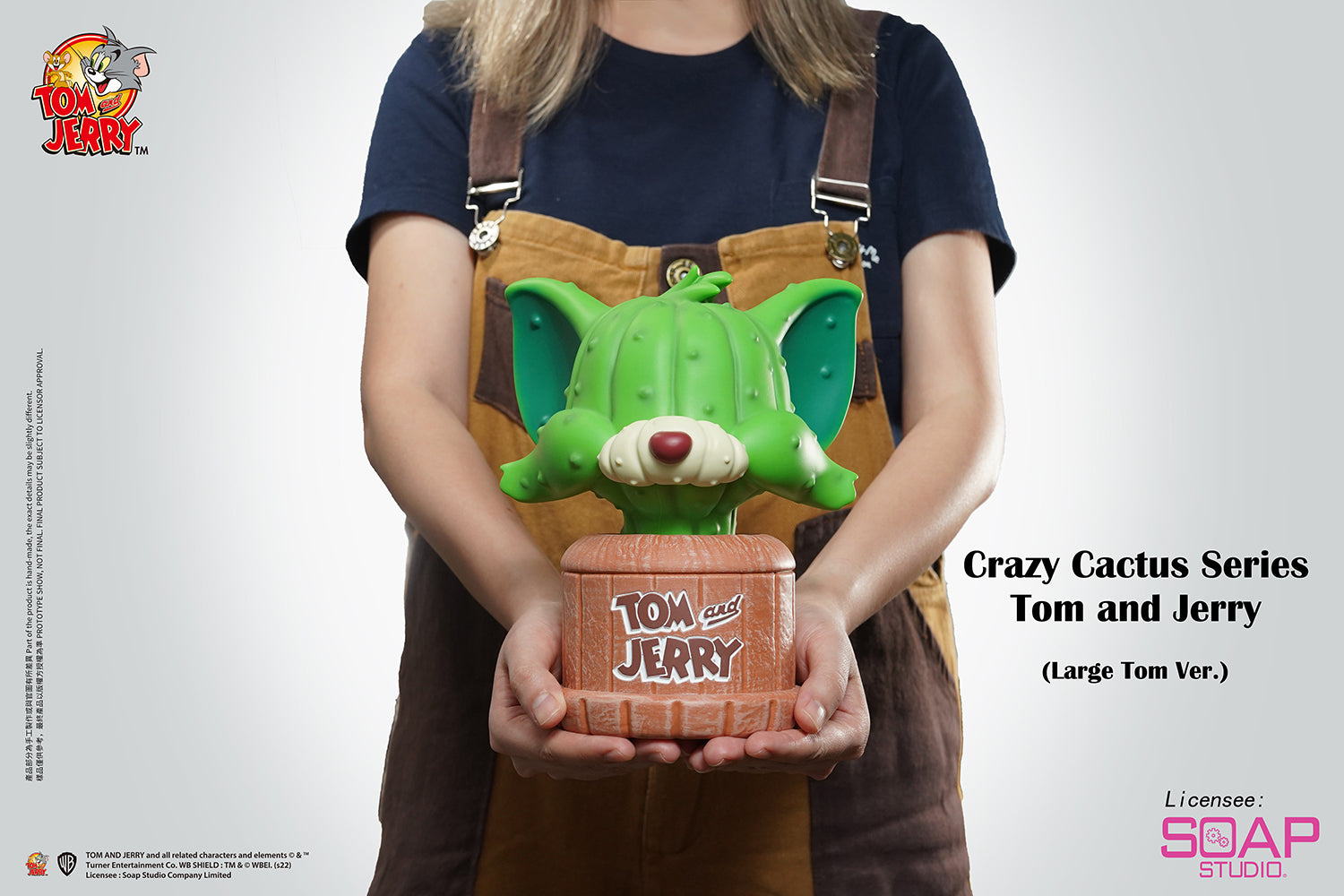Soap Studio CA272 Tom and Jerry - Crazy Cactus Figure (Large Tom Ver.)