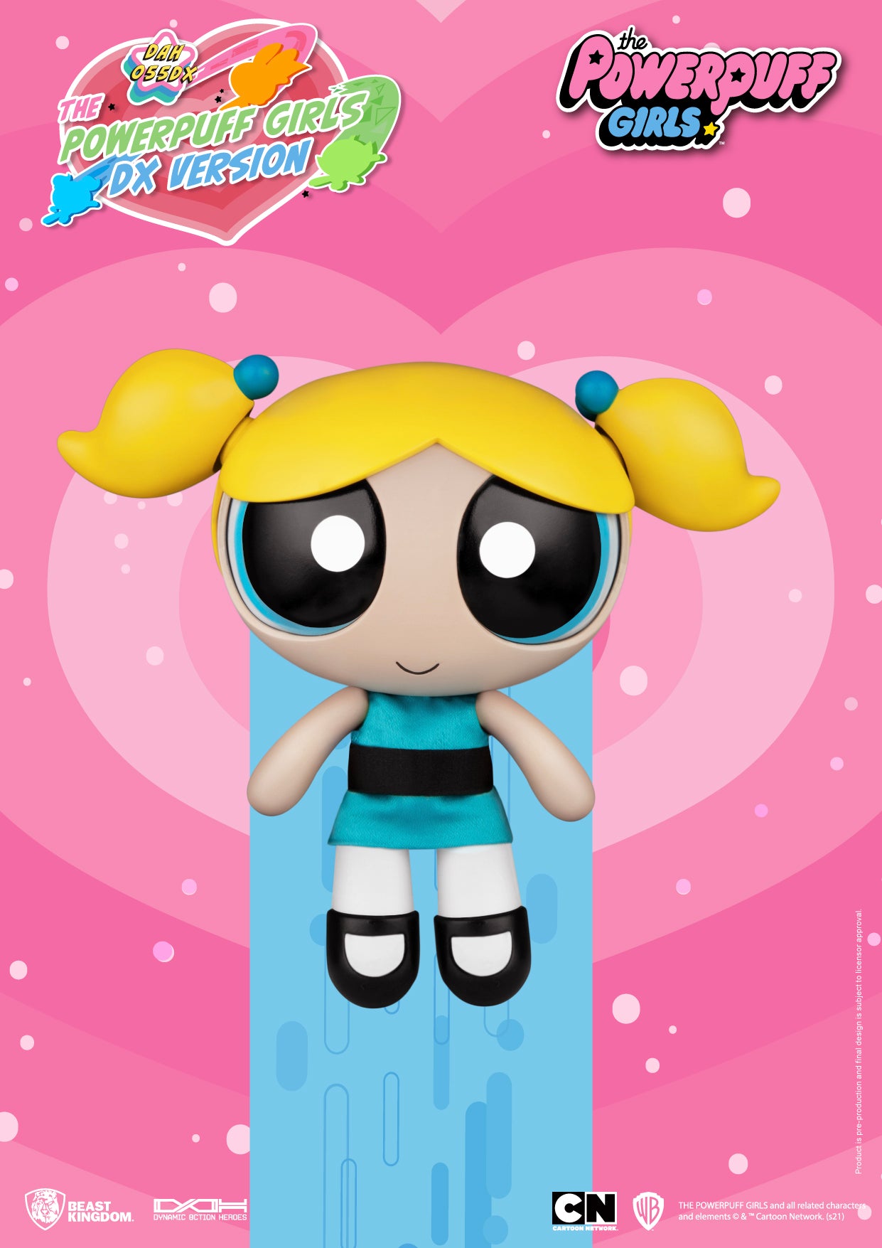 Beast Kingdom DAH-055DX The Powerpuff Girl 1:9 Scale Dynamic 8ction Heroes Action Figure