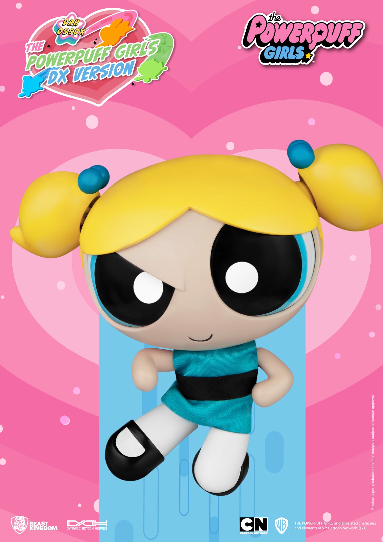 Beast Kingdom DAH-055DX The Powerpuff Girl 1:9 Scale Dynamic 8ction Heroes Action Figure