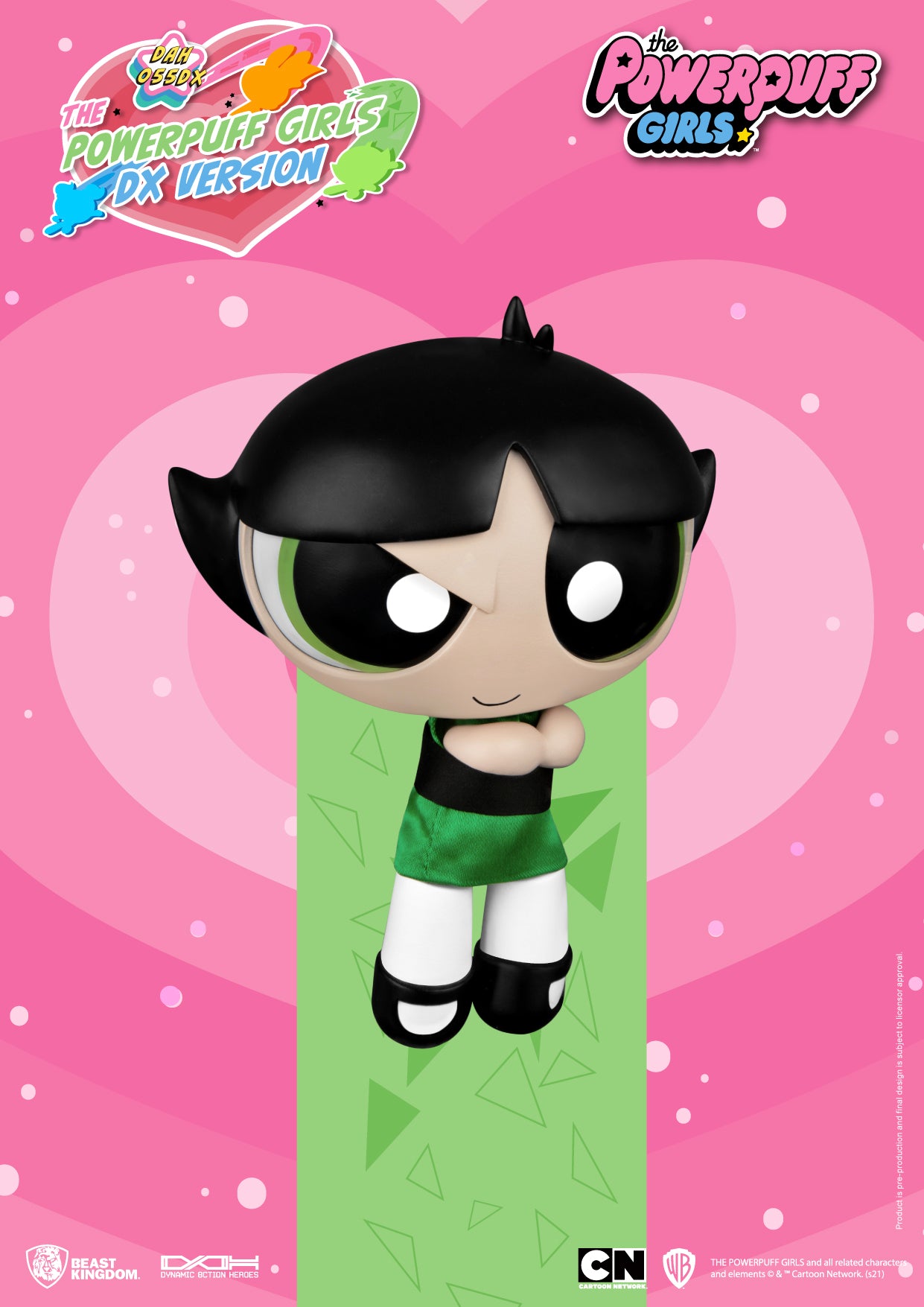 Beast Kingdom DAH-055DX The Powerpuff Girl 1:9 Scale Dynamic 8ction Heroes Action Figure