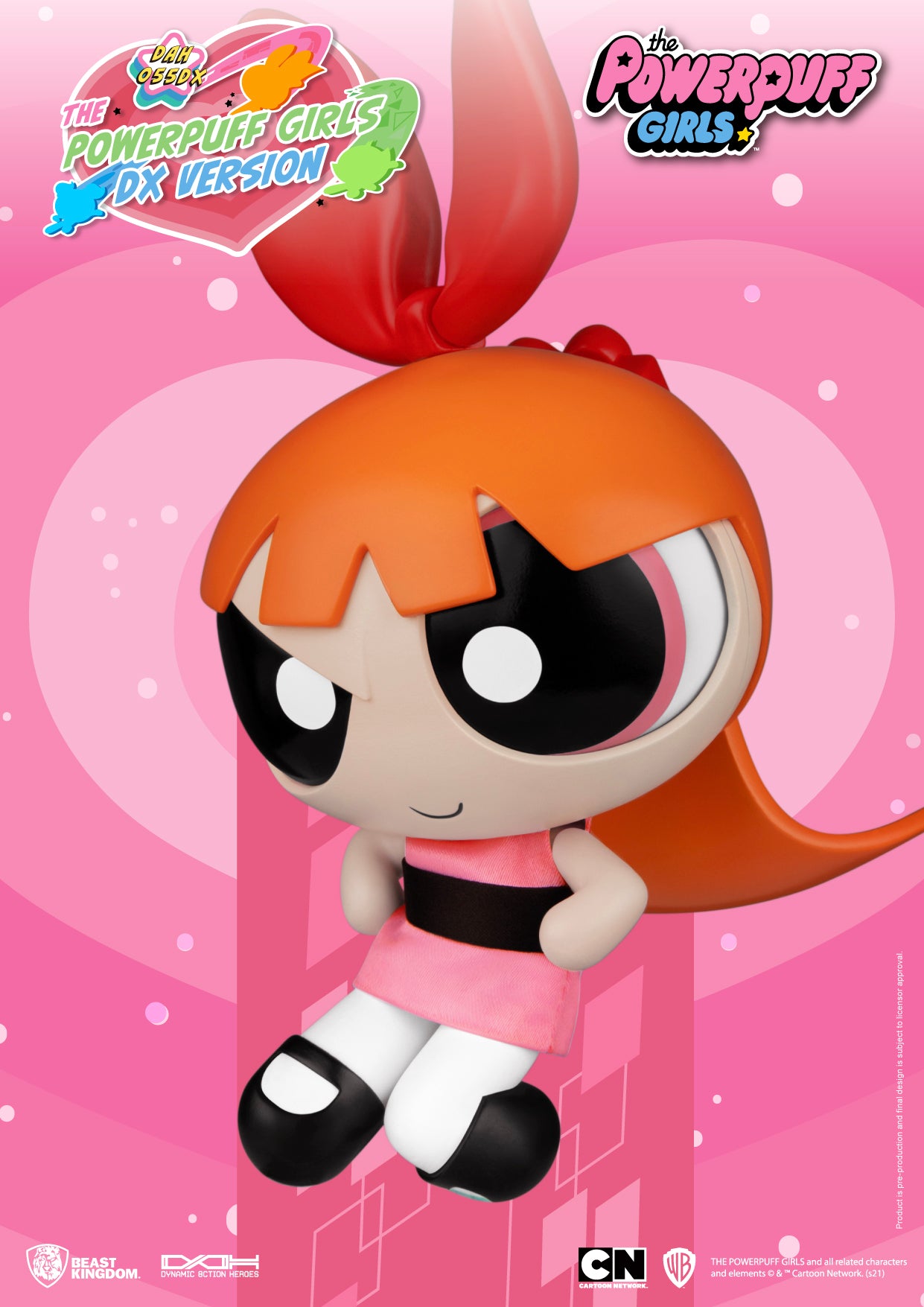 Beast Kingdom DAH-055DX The Powerpuff Girl 1:9 Scale Dynamic 8ction Heroes Action Figure