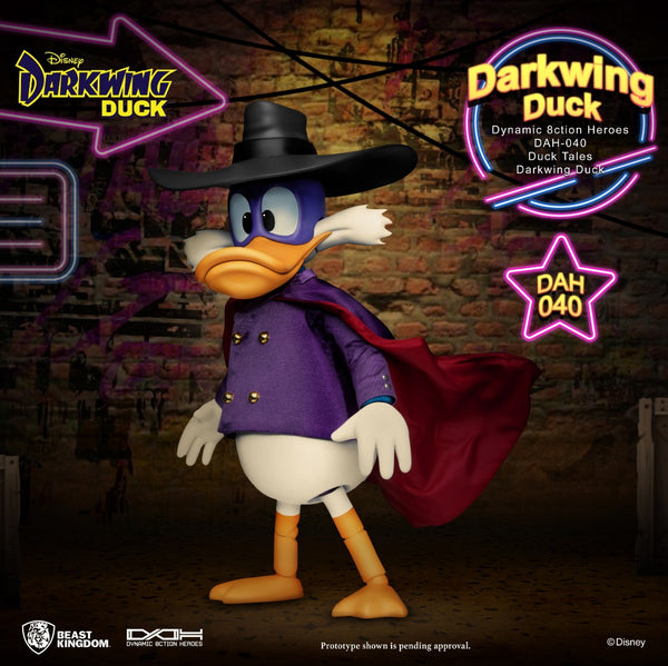 Beast Kingdom DAH-040 Duck Tales Darkwing Duck Dynamic 8ction