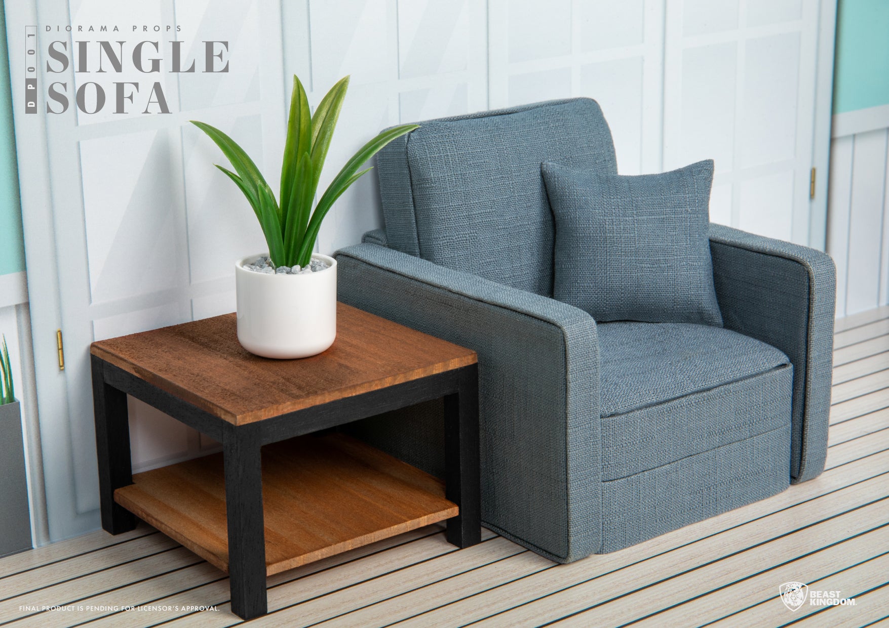 Beast Kingdom DP-001 Diorama Props: Single Sofa Set