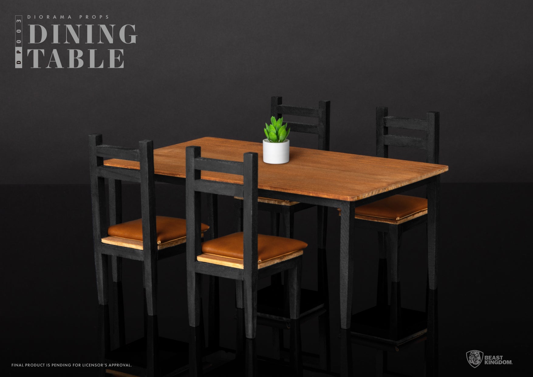 Beast Kingdom DP-003 Diorama Props: Dining Table Set