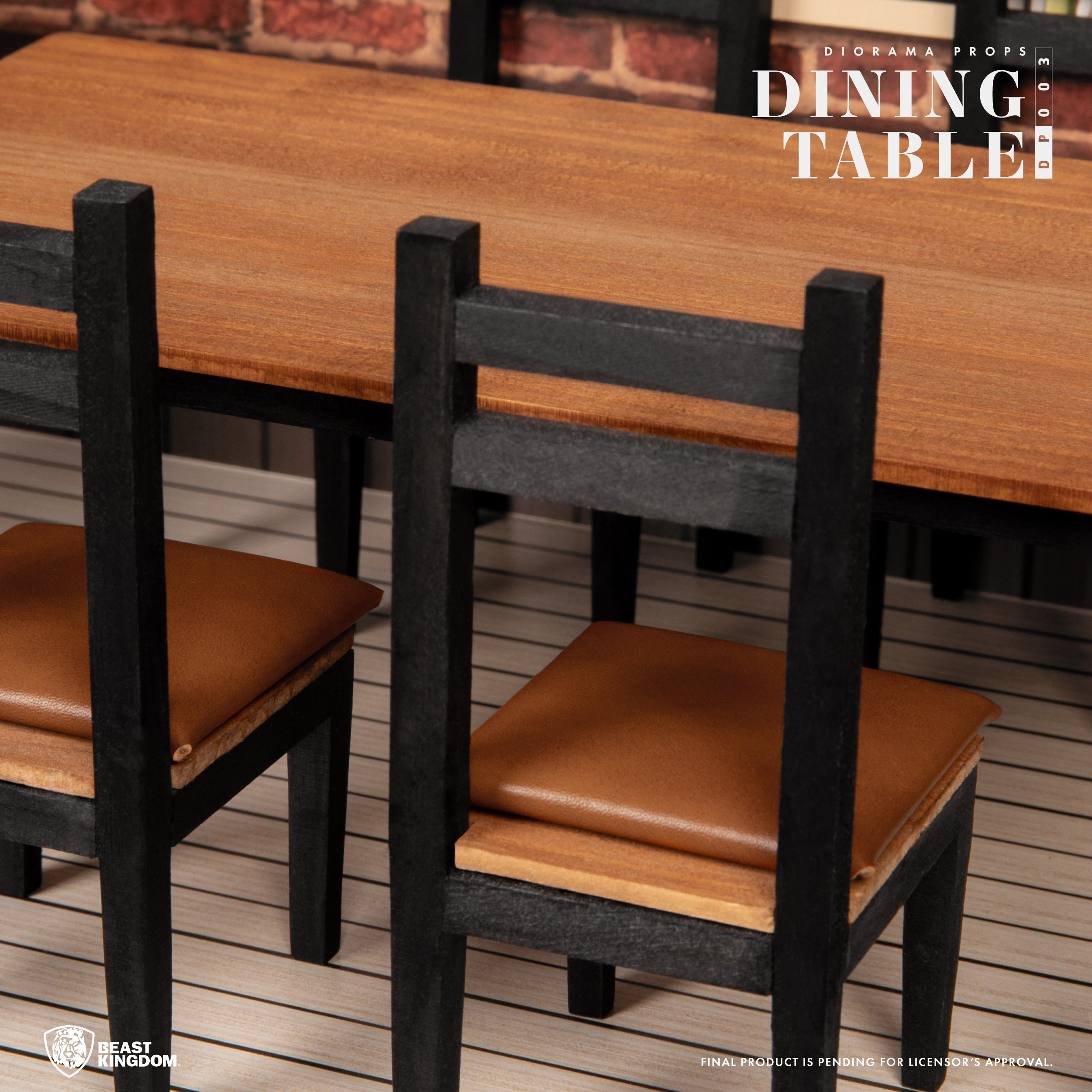 Beast Kingdom DP-003 Diorama Props: Dining Table Set