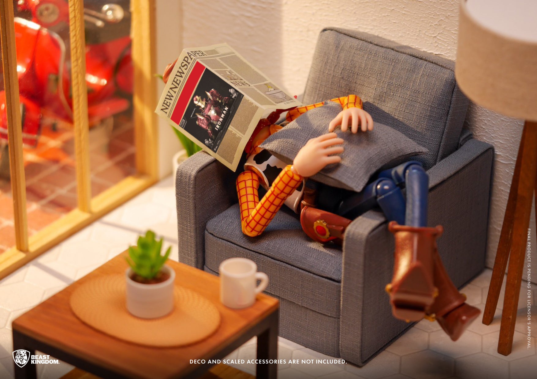 Beast Kingdom DP-001 Diorama Props: Single Sofa Set