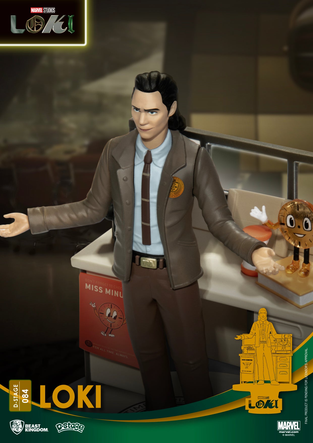 Beast Kingdom DS-084 Marvel: Loki Diorama Stage D-Stage Figure Statue