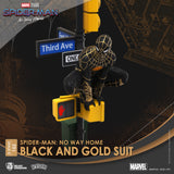 Beast Kingdom DS-102 Marvel Spider-Man: No Way Home Black and Gold Suit Diorama Stage D-Stage Figure Statue