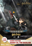 Beast Kingdom DS-123 Harry Potter-Harry vs. the Basilisk Diorama Stage D-Stage Figure Statue