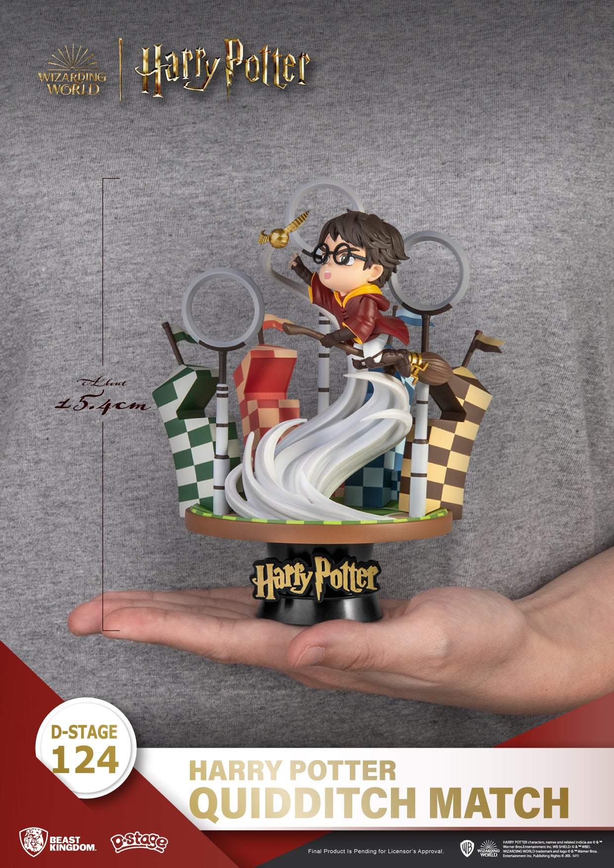 Beast Kingdom DS-124 Harry Potter-Quidditch Match Diorama Stage D-Stage Figure Statue