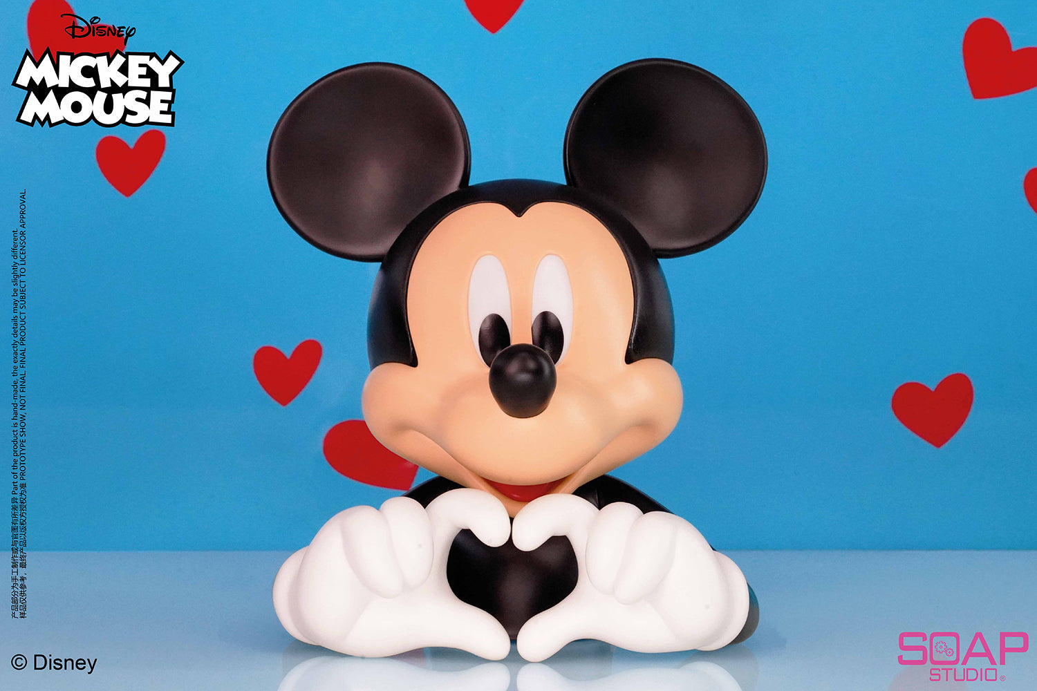 Soap Studio DY019 Mickey Love Hand Bust