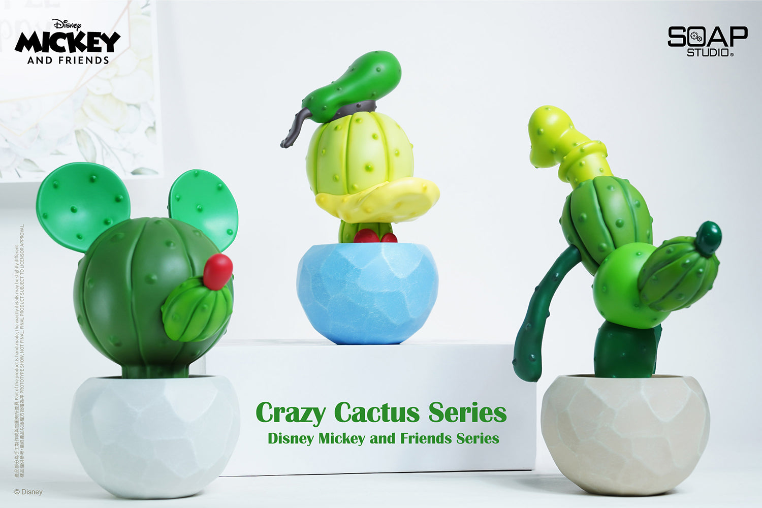 Soap Studio DY052 Disney Donald Duck Series - Crazy Cactus Figure