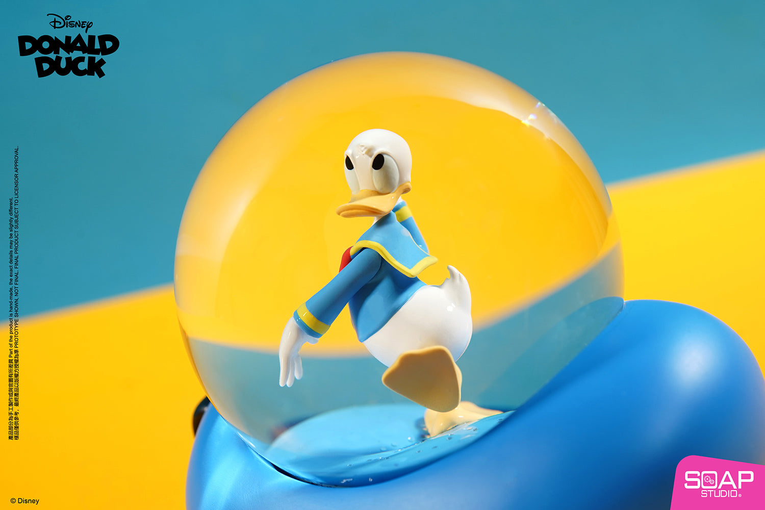 Soap Studio DY307 Donald Duck Magic Bubble Snow Globe