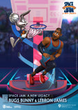Beast Kingdom DS-069 Warner Bros. Space Jam A New Legacy: Bugs Bunny & Lebron James Diorama Stage D-Stage Figure Statue (Standard Version)