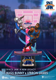 Beast Kingdom DS-069 Warner Bros. Space Jam A New Legacy: Bugs Bunny & Lebron James Diorama Stage D-Stage Figure Statue (Standard Version)