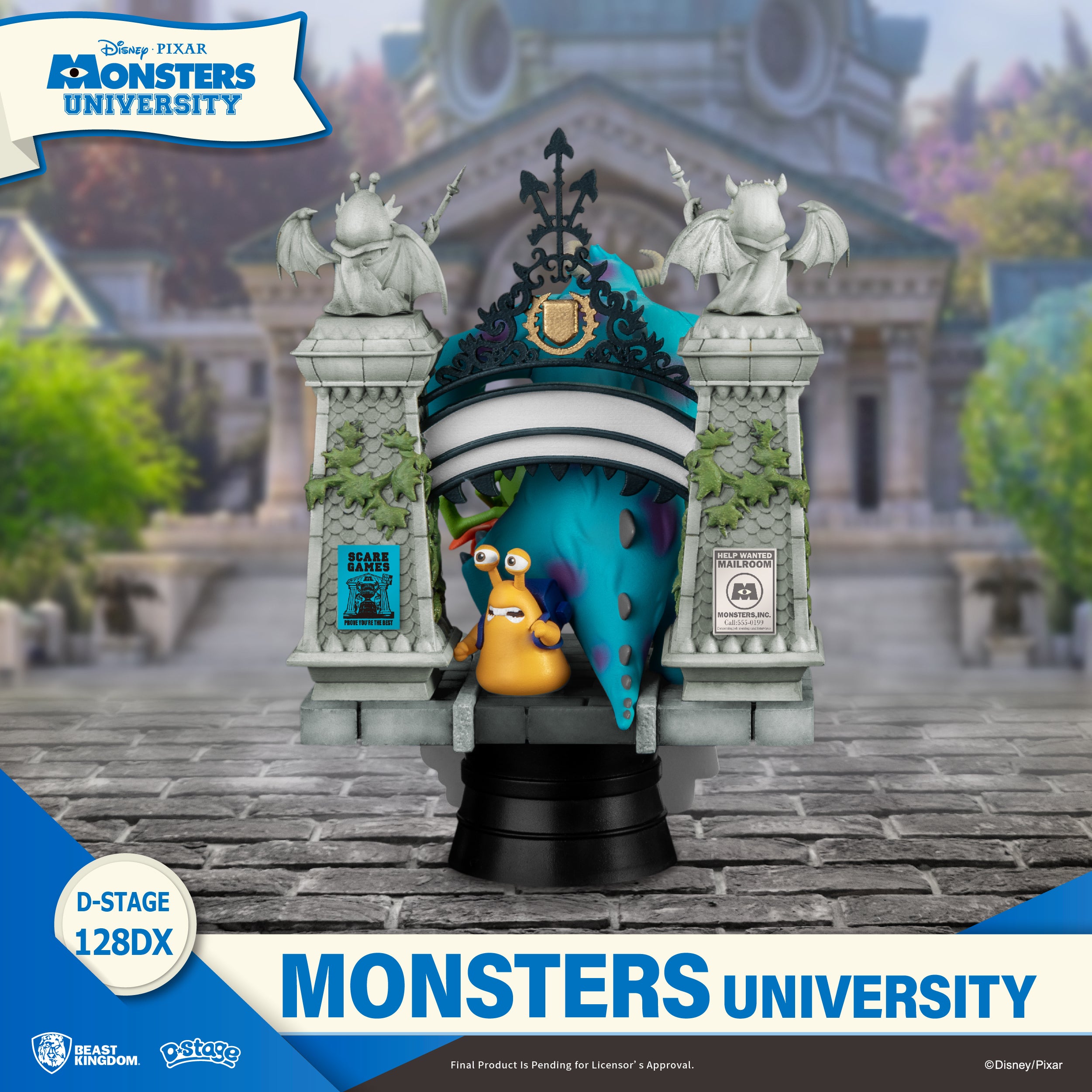 Beast Kingdom DS-128DX Disney Pixar Monsters University Diorama Stage D-Stage Figure Statue