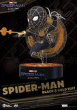 Beast Kingdom EA-041 Marvel Spider-Man: No Way Home Spider-Man Black & Gold Suit Egg Attack Figure