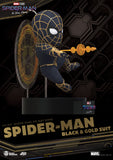Beast Kingdom EA-041 Marvel Spider-Man: No Way Home Spider-Man Black & Gold Suit Egg Attack Figure
