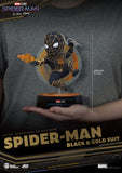Beast Kingdom EA-041 Marvel Spider-Man: No Way Home Spider-Man Black & Gold Suit Egg Attack Figure