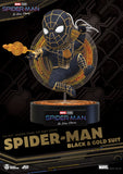 Beast Kingdom EA-041 Marvel Spider-Man: No Way Home Spider-Man Black & Gold Suit Egg Attack Figure