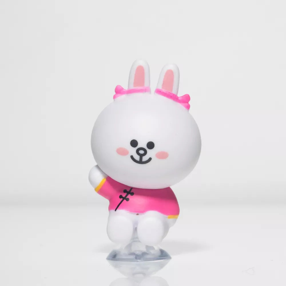 Beast Kingdom MEA-024 LINE FRIENDS Suction Cup Series Toy Set Mini Egg Attack Figure (6pcs)