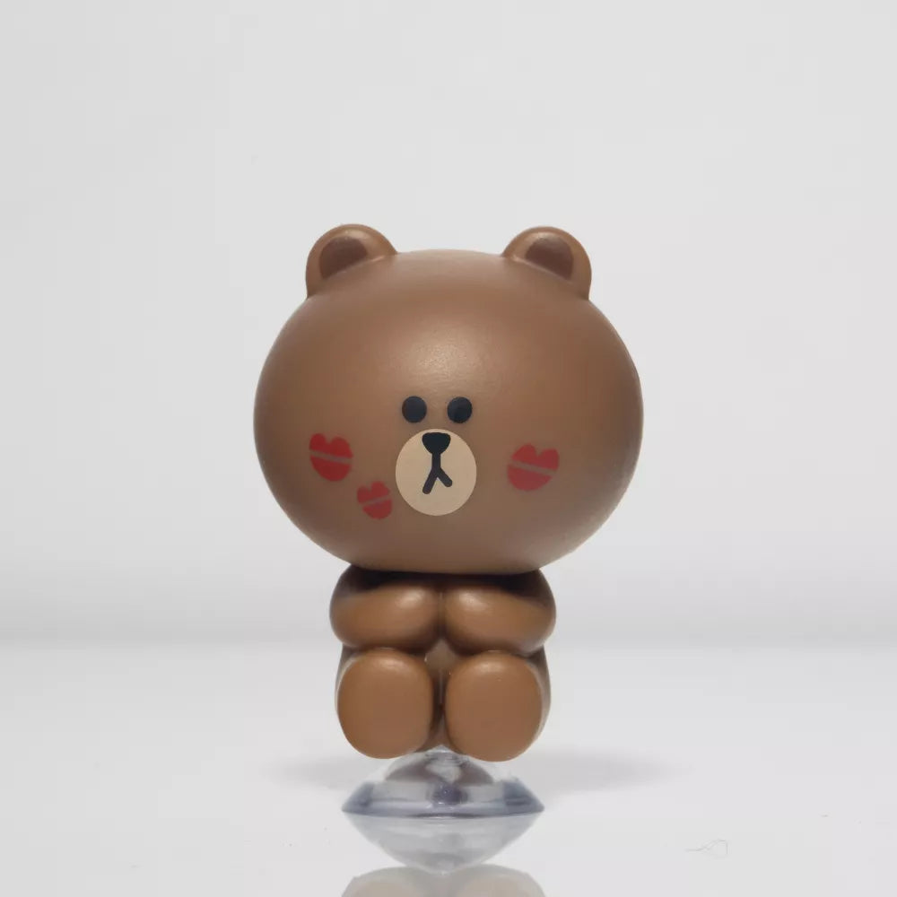 Beast Kingdom MEA-024 LINE FRIENDS Suction Cup Series Toy Set Mini Egg Attack Figure (6pcs)