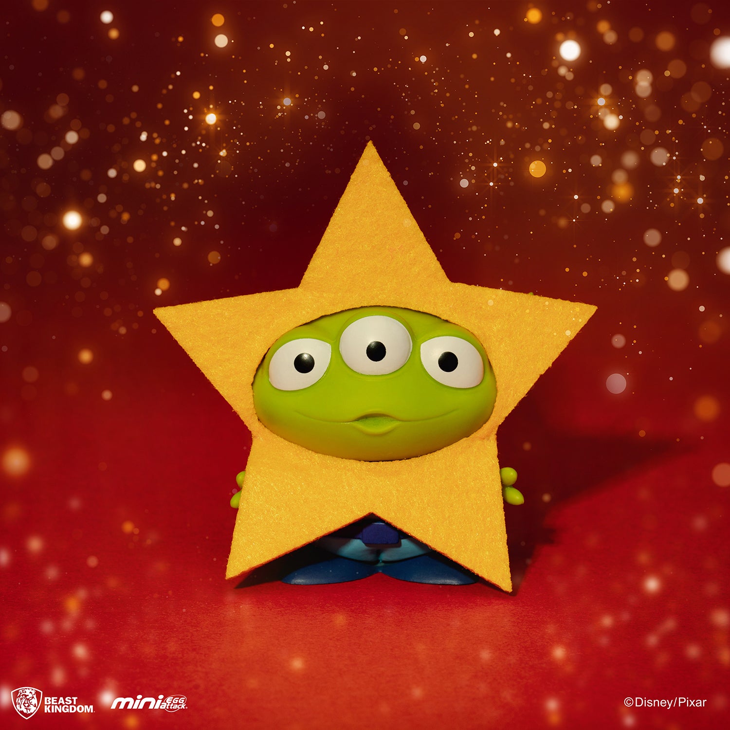 Beast Kingdom MEA-021SP Alien Remix Party SP Xmas Alien (3 PACK) Mini Egg Attack Figure