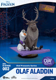 Beast Kingdom Mini DS-002 Disney Pixar Olaf Presents Series Set Mini Diorama Stage Figure
