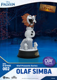 Beast Kingdom Mini DS-002 Disney Pixar Olaf Presents Series Set Mini Diorama Stage Figure