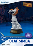 Beast Kingdom Mini DS-002 Disney Pixar Olaf Presents Series Set Mini Diorama Stage Figure