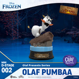Beast Kingdom Mini DS-002 Disney Pixar Olaf Presents Series Set Mini Diorama Stage Figure