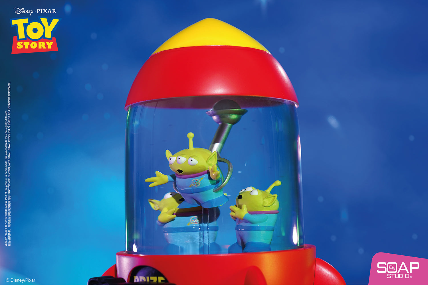 Soap Studio PX306 Aliens Claw Crane Snow Globe