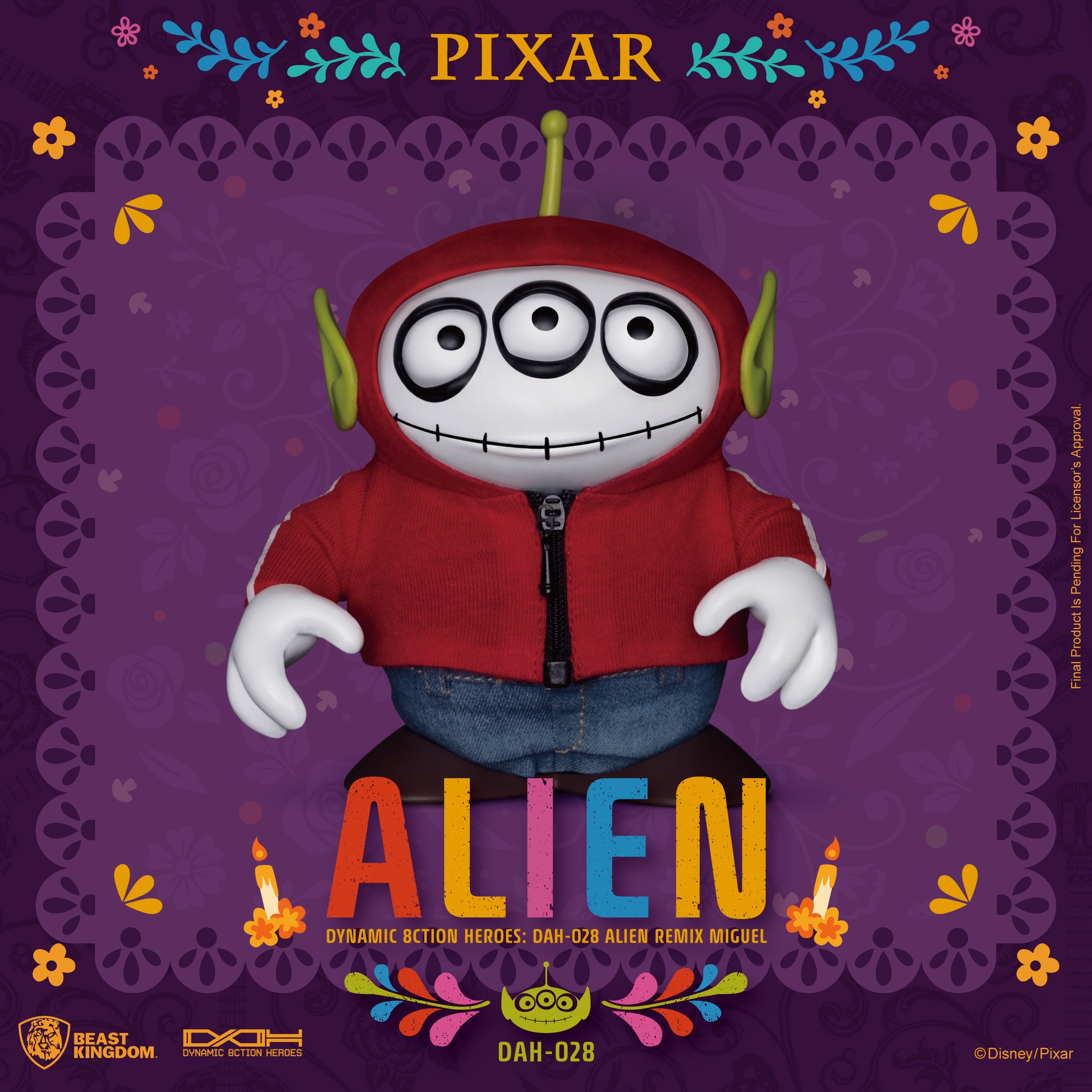 Beast Kingdom DAH-028 Alien Remix Miguel (COCO)