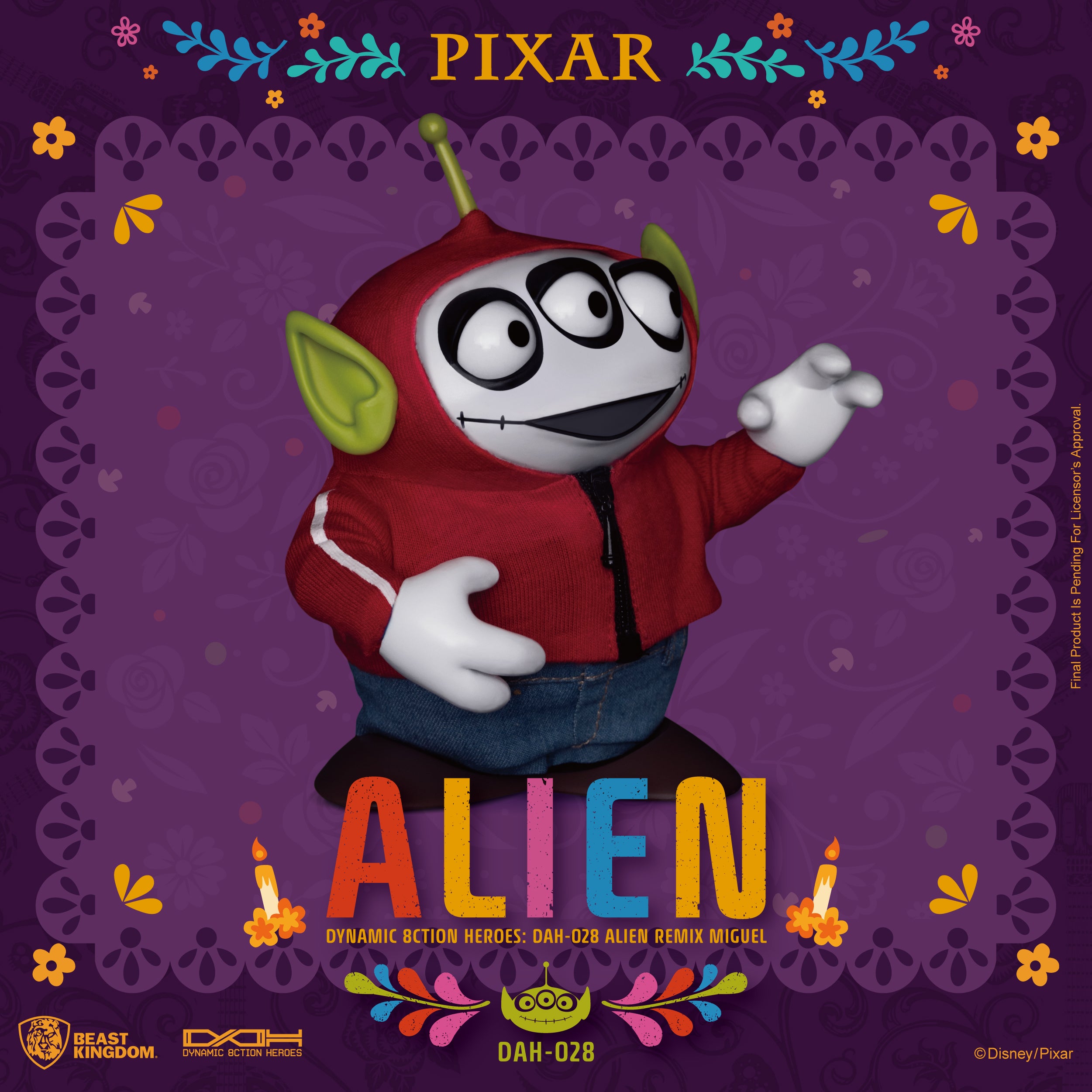 Beast Kingdom DAH-028 Alien Remix Miguel (COCO)